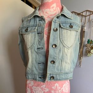 Denim vest